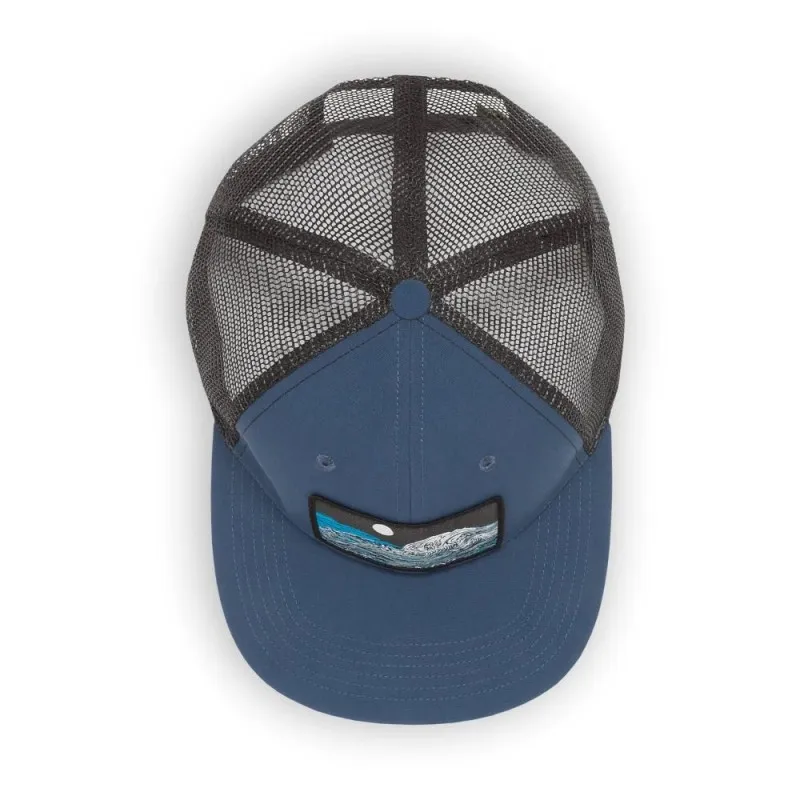 Sunday Afternoons Crashing Wave Patch Trucker