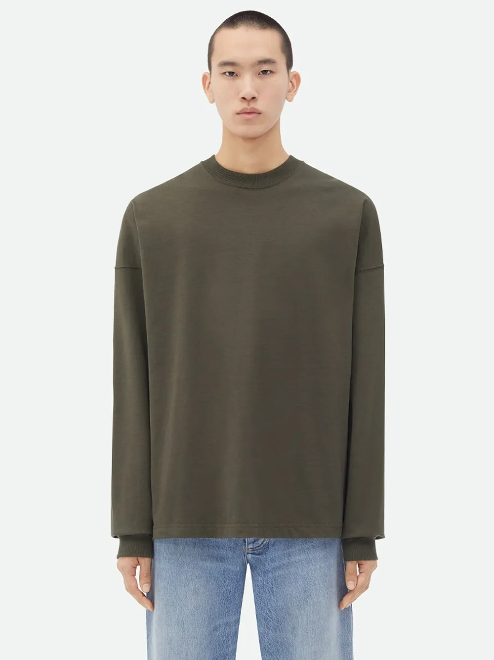 T-shirt oversize a maniche lunghe