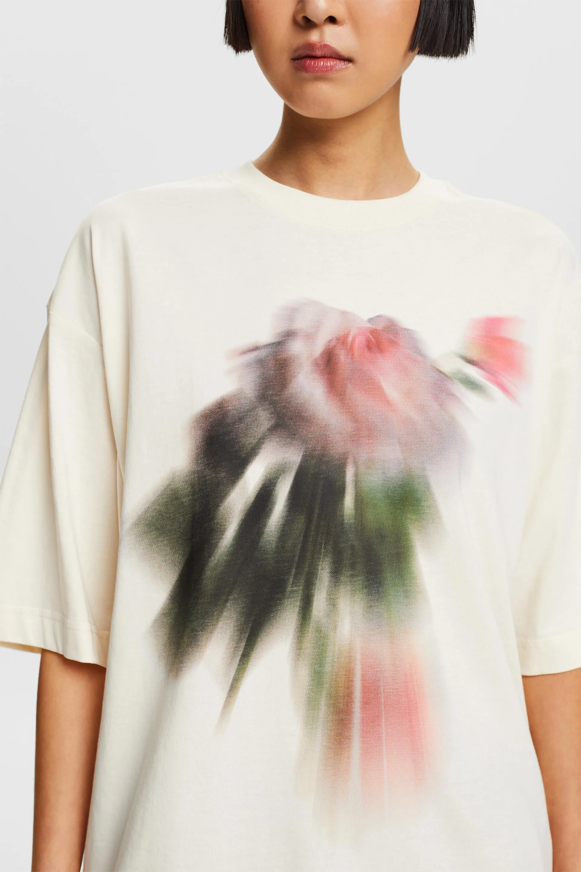 T-shirt oversize con stampa grafica