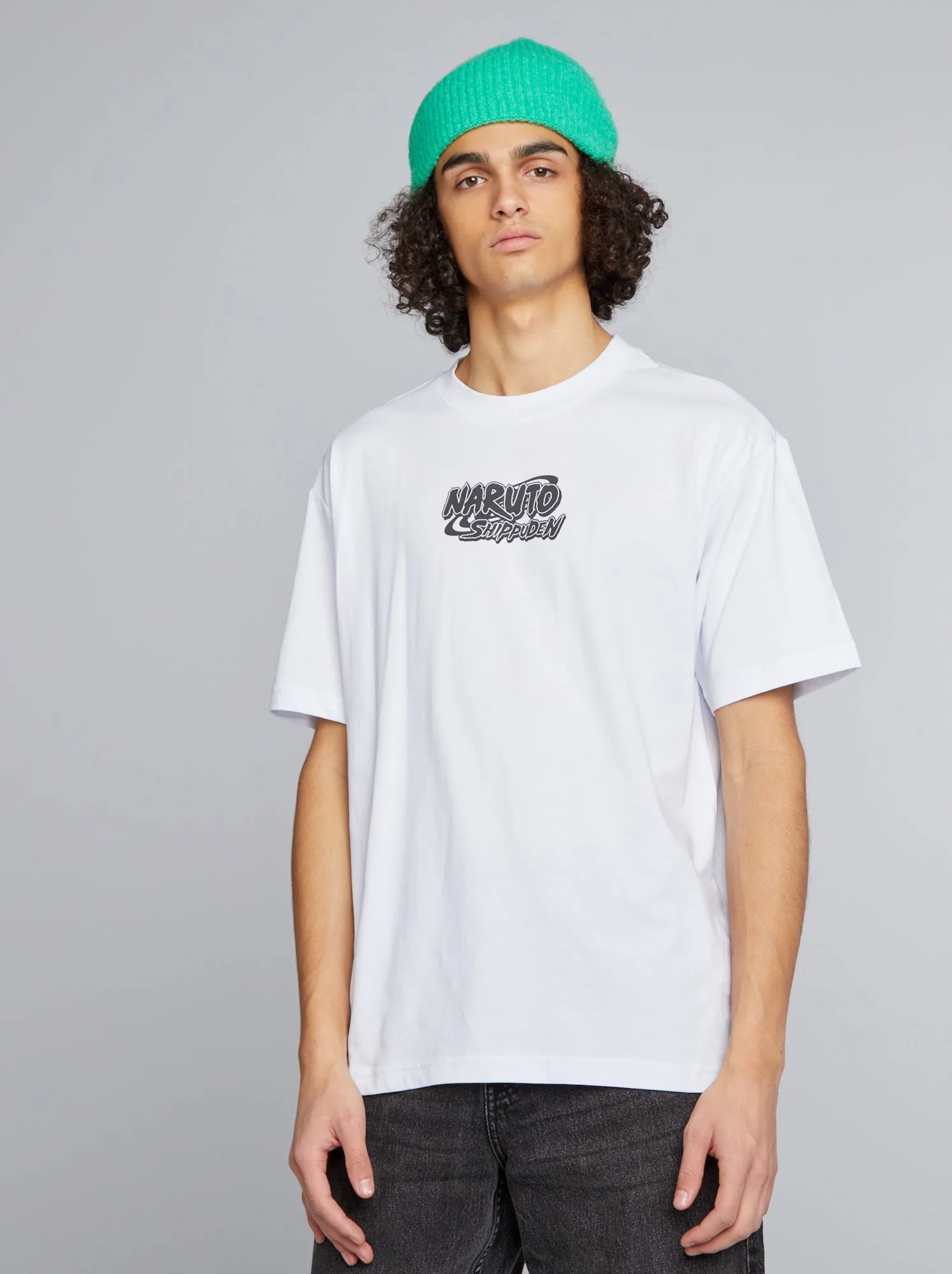 T-shirt oversize 'Naruto' - BIANCO