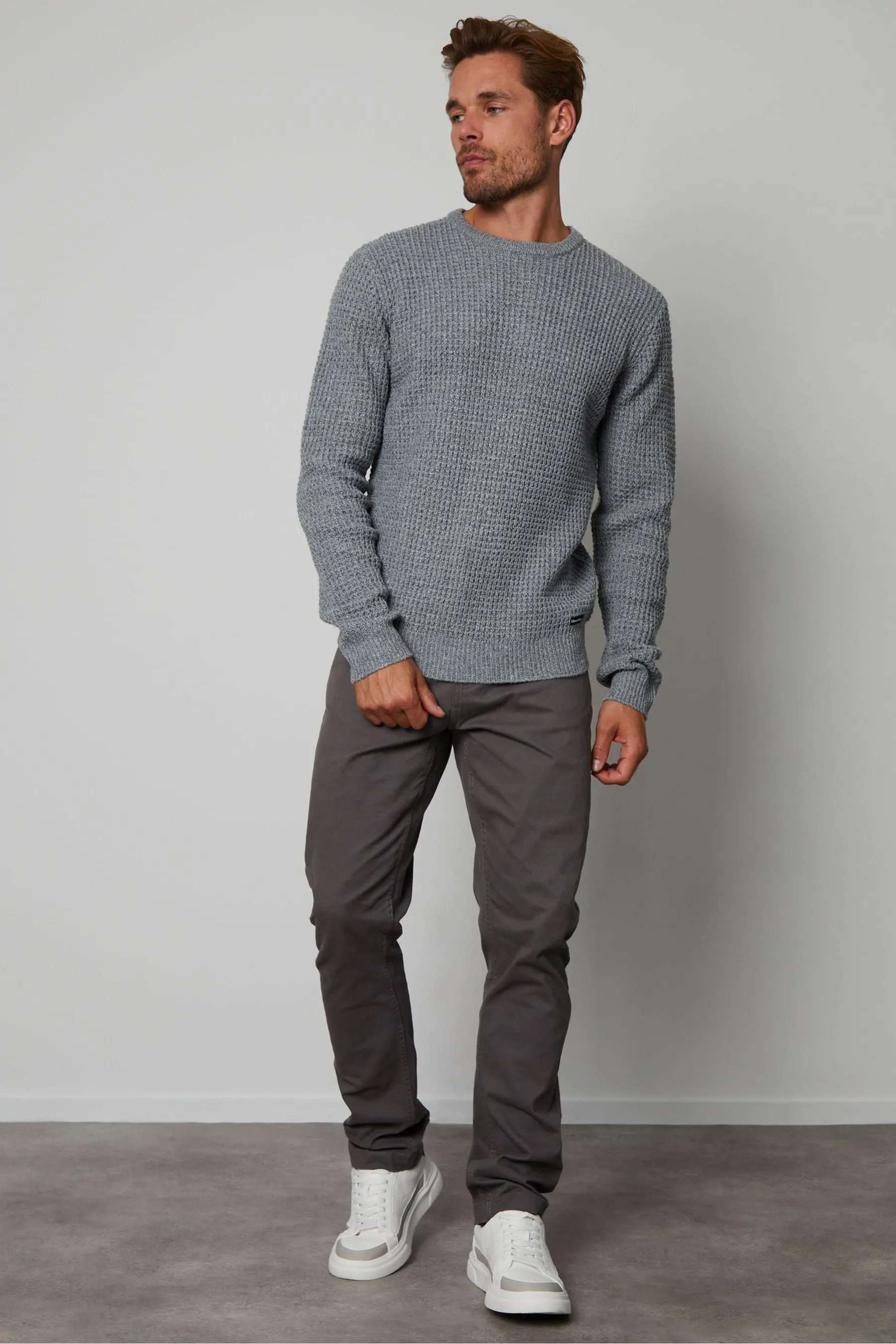 Threadbare - Maglia a Girocollo a nido d'ape