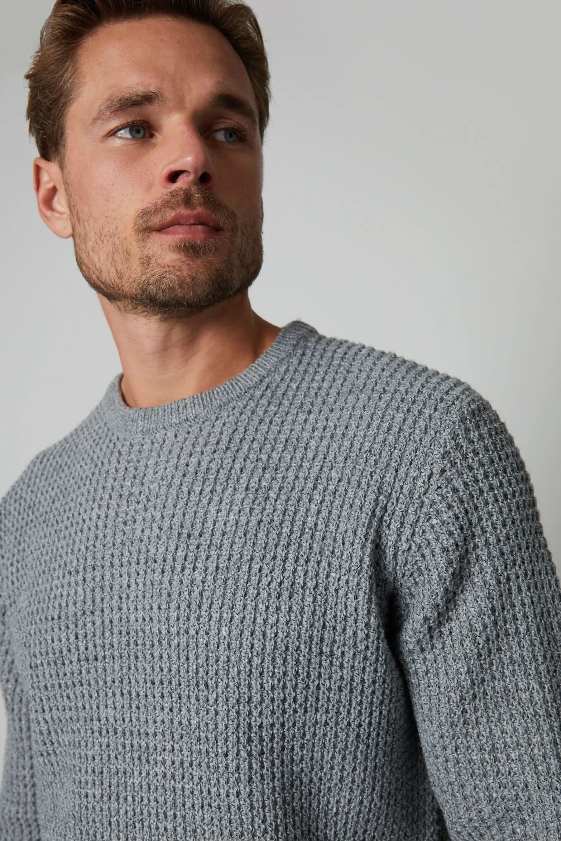 Threadbare - Maglia a Girocollo a nido d'ape