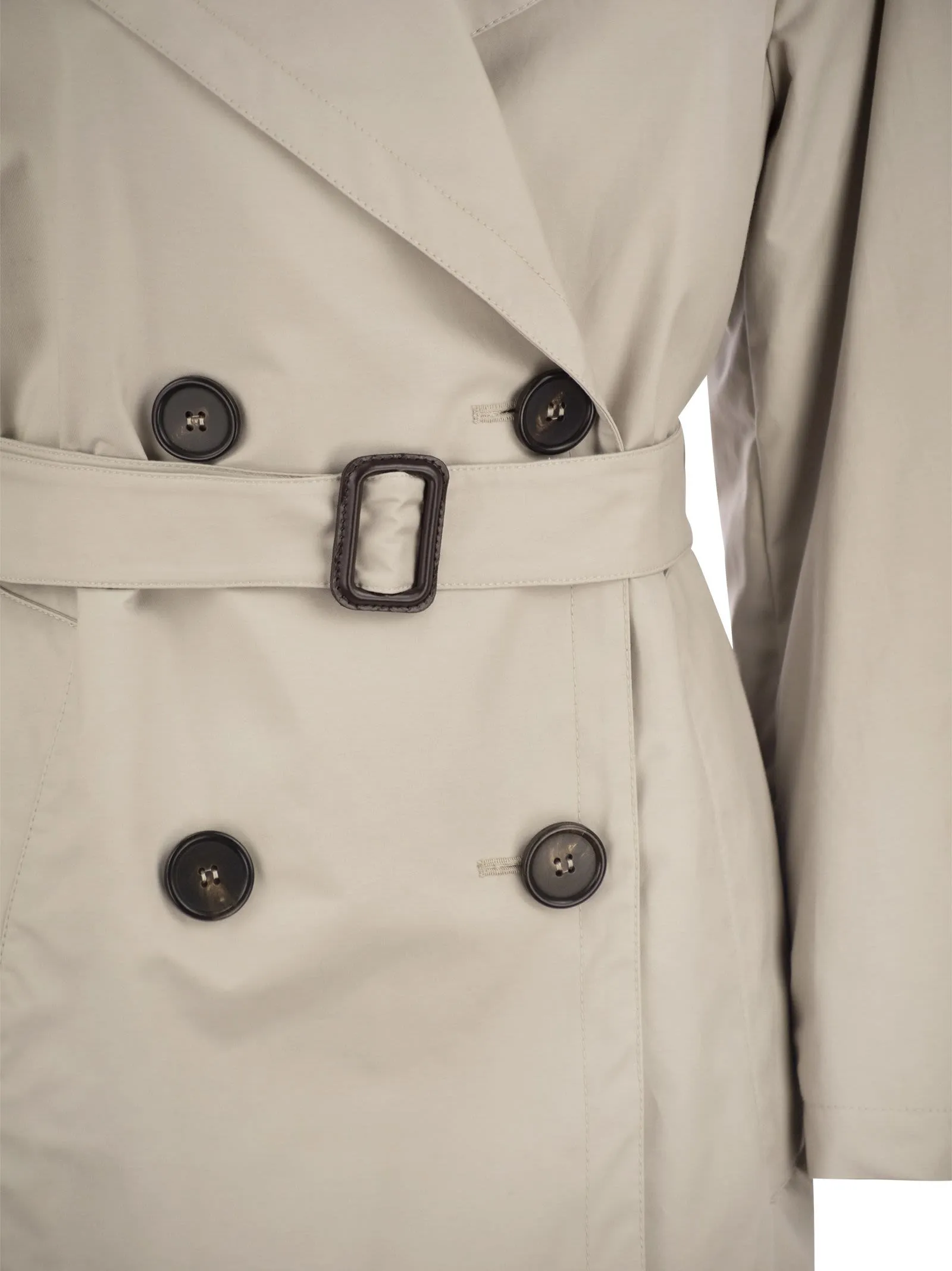 VTRENCH – Trench over in twill di cotone antigoccia