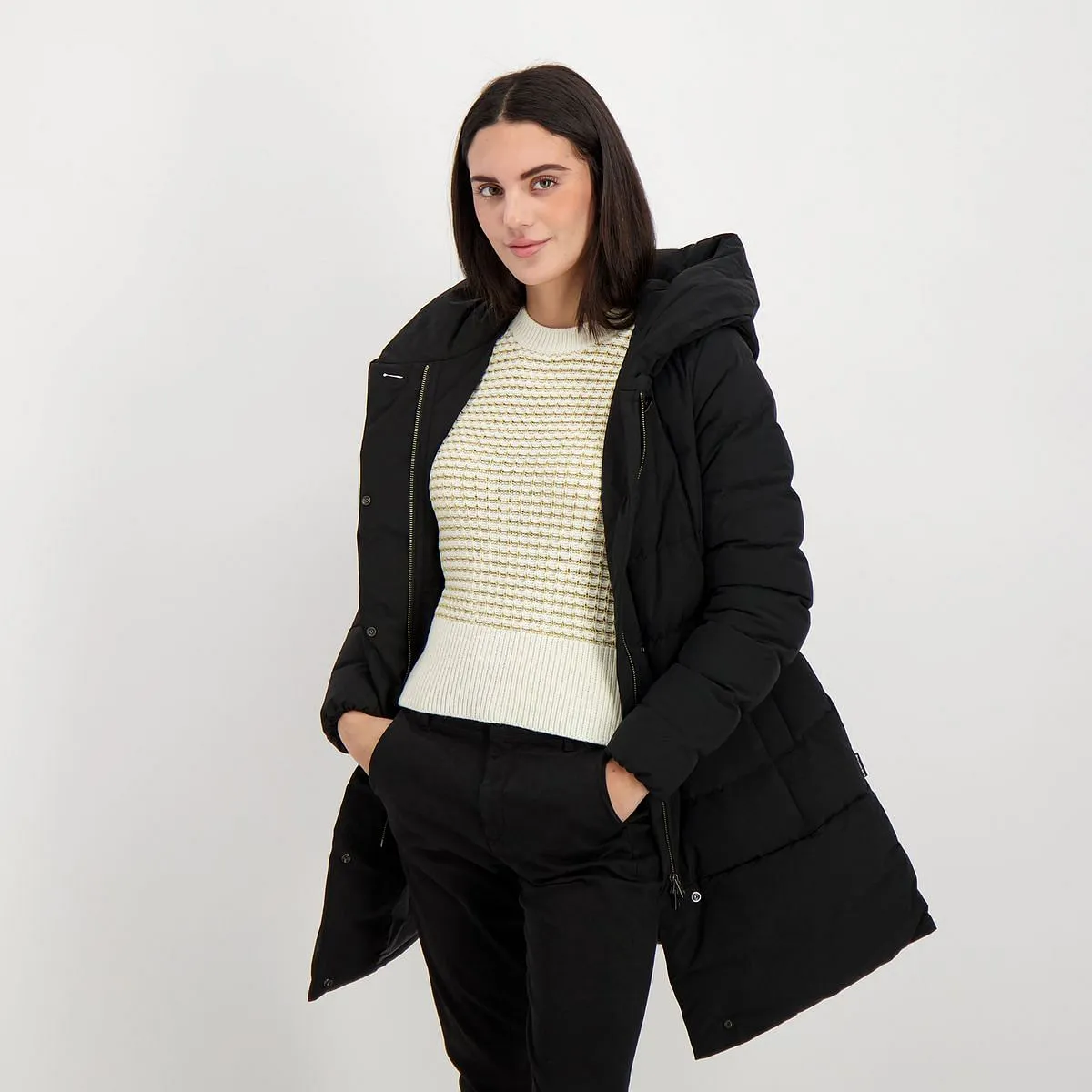      WOOLRICH PIUMINO LUNGO PUFFY PRESCOTT DONNA  