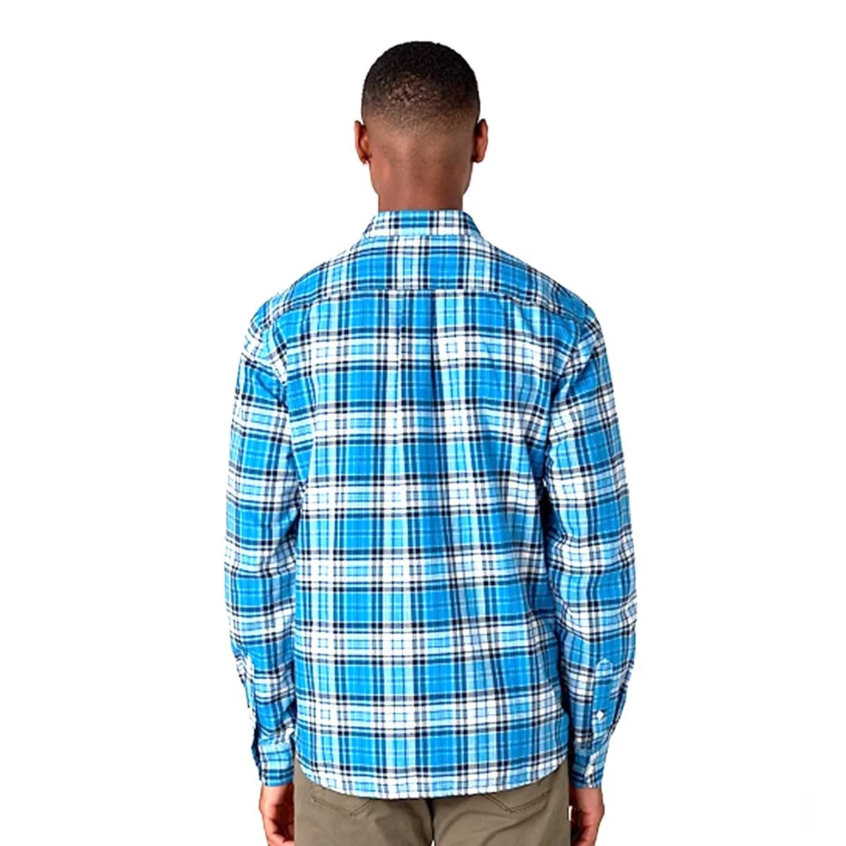 Wrangler camicia manica lunga uomo blu parisian